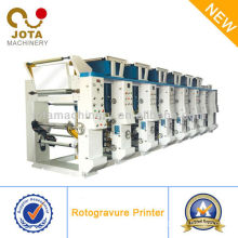 Rotogravure 4 Color Plastic Film Printing Press